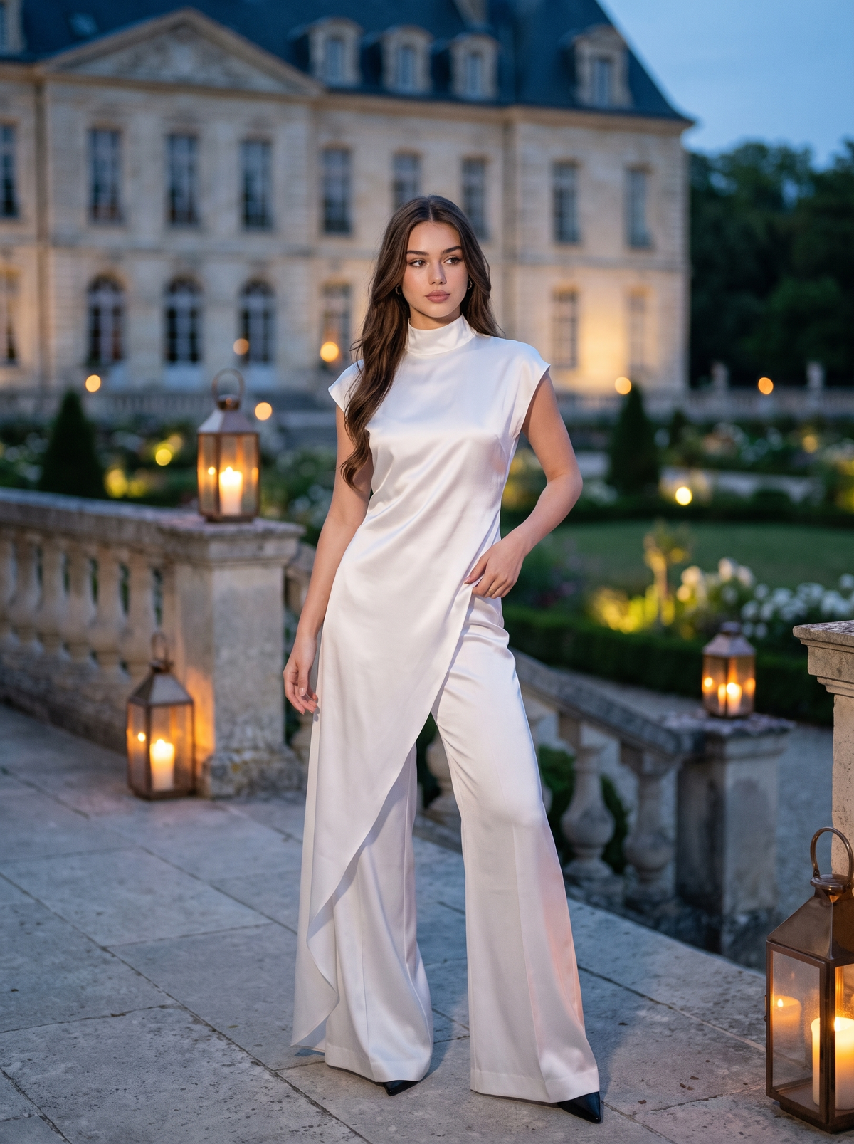 Constance – Blanc – sans manches